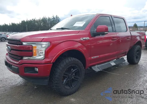 2018 Ford F-150 Lariat from USA, damaged, VIN 1FTFW1E11JFD27862